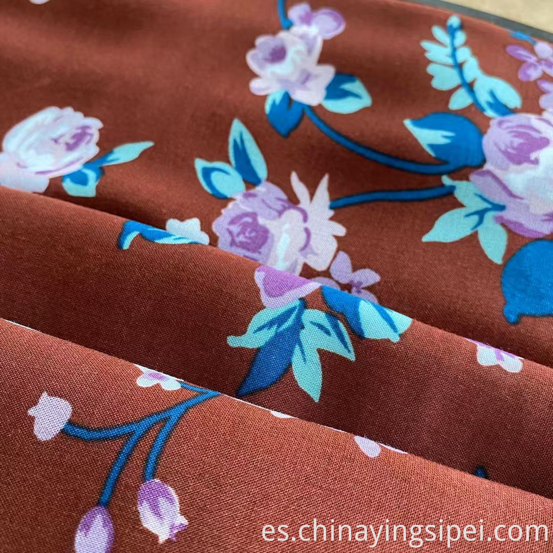Material de vestimenta de colores suaves Caja teñida 100%de tela viscosa para mujer